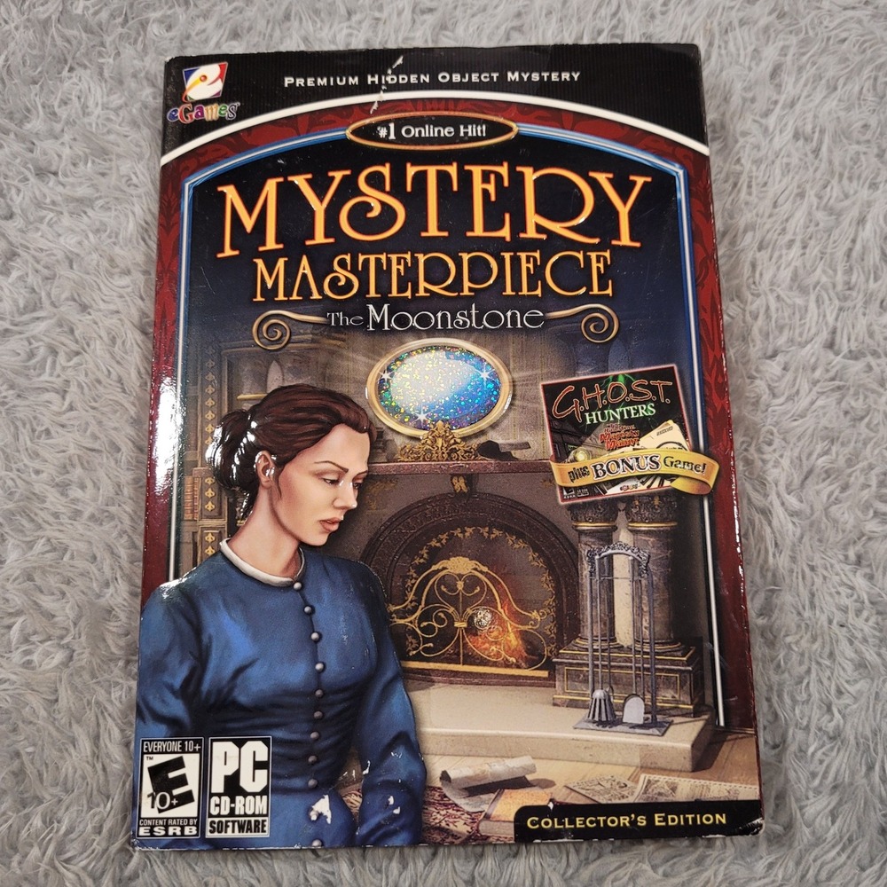 Mystery Masterpiece: The Moonstone (PC CD-ROM, 2010)
